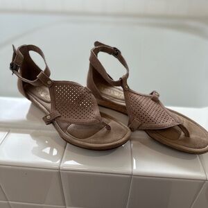 Koolaburra by UGG womens Attilie | Cozy Suede Ankle Sandals | Comfort